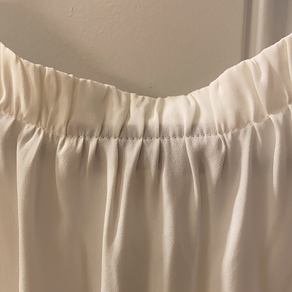 Loft silky flutter sleeve blouse - Picture 4 of 4